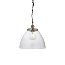 Load image into Gallery viewer, Hansen Brushed Silver + Glass Grand Pendant, LHEND106896, ceiling light,
