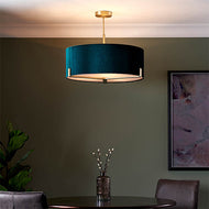 Hayfield 3 Light Pendant on ceiling above kitchen table, LHEND95839, ceiling light,