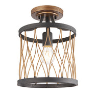 Heston Semi-Flush Ceiling Light, LHEND61497, ceiling light,
