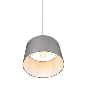 Hotel Pendant Grey Angled