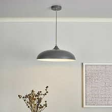 Load image into Gallery viewer, Kaelan 1 Light Single Pendant Graphite In Use
