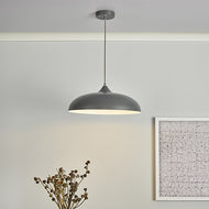 Kaelan 1 Light Single Pendant Graphite on   kitchen ceiling, LHDARKAE0137, ceiling light, 