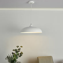 Load image into Gallery viewer, Kaelan 1 Light Single Pendant White In Use
