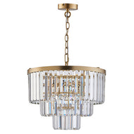 Lazio 7 Light Brushed Brass Pendant, LHCLPF4560/7BR, ceiling light,
