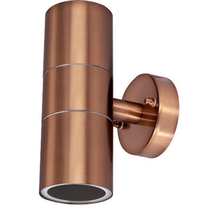 Copper Stainless Steel Exterior Decorative GU10 Up/Down Wall