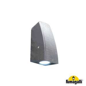 Fumagalli Mamete Square Grey Wall Light 1.7W LED G9 170Lm