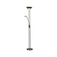 Mother & Child Floor Lamp, Antique Brass Metal & Glass, LHSL5430AB, LED Integrated Floor Lamp, 