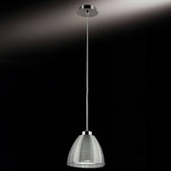 Nuoro 1LT Pendant Aluminium on ceiling of dark room, LHCLPF9023/1L, ceiling light,