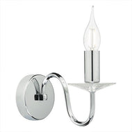 Pique Wall Light Polished Chrome Crystal, LHDARPIQ0750, wall light, 