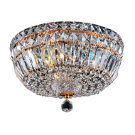 Portland 3LT Crystal Surface Fitting (Aged Gold), LHCLCF40212/3AG, ceiling light, 
