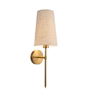 Rechargeable LED Antique Gold Wall Lamp and Shade, LHMQL1547, wall light,