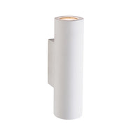 Salvo 2LT Up/Down White Plaster Wall Light 2 Light Wall Light