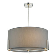 Santino 3 Light Grey / Satin Chrome, LHDARSAN0339, ceiling light, 