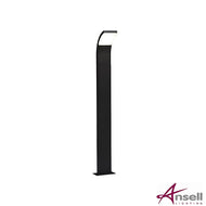 Senza LED 1000MM 6.5W Graphite Bollard, ANSASELEDB/100, bollard light,