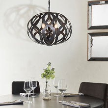 Load image into Gallery viewer, Sirolo 3lt Pendant Black In Use
