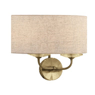 Stylo 2 Light A/Brass Wall Light, LHCLWBSTYLO/2AB, wall light,