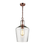Taylor Antique Style 1 Light Copper, LHCLPFTAY4012/1COP, ceiling light, 