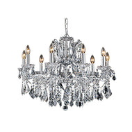 Toledo 9 Light Crystal Chrome Chandelier, LHCLCF9010/9CR, ceiling light, 