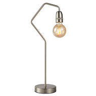 Venus Satin Nickel Table Lamp, LHCLTL1966/SN, table lamp, 