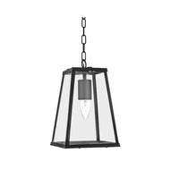 Voyager Black Metal & Glass Pendant, LHSL4614BK, ceiling light,