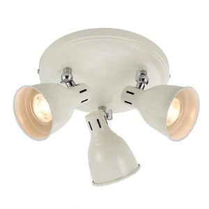 Westbury 3 Light Round Ivory