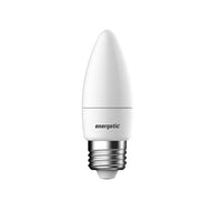5.9W Candle Non-Dimmable E27, ENEEC2P1NW, light bulb,
