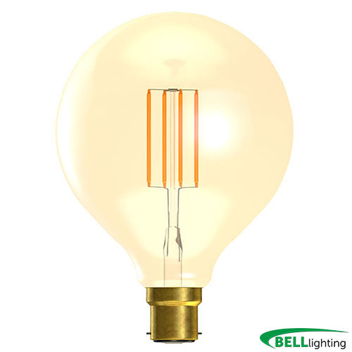 Bell 4W BC LED Vintage 125mm Globe 2000K Non Dimmable