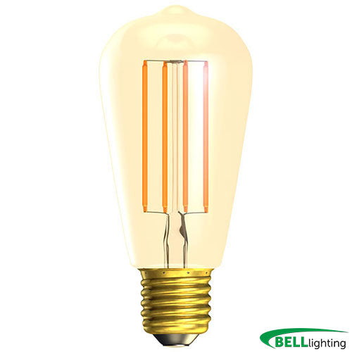 Bell 4W LED ES Vintage Squirrel Amber 2000K Non Dimmable