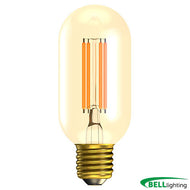 Bell 4W LED ES Vintage Tubular Amber, BEL01501, 2000K Dimmable, light bulb, 