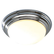 Barclay Flush Large Polished Chrome IP44, LHDARBAR5050, ceiling light,