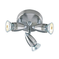 Gemini 3 Light Compact Plate Satin Chrome, LHDARGEM7646, ceiling light, 