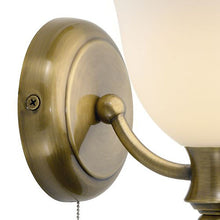 Load image into Gallery viewer, Oboe Single Wall Bracket Antique Brass Base

