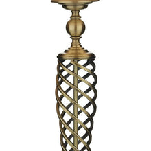 Load image into Gallery viewer, Siam Table Lamp complete with Shade Antique Brass Centre
