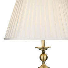 Load image into Gallery viewer, Siam Floor Lamp complete with Shade Antique Brass Shade
