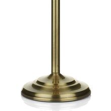 Load image into Gallery viewer, Siam Floor Lamp complete with Shade Antique Brass Base
