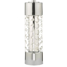 Load image into Gallery viewer, Yalena Table Lamp Large Pol Chr &amp; Crystal C/W Shade
