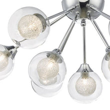 Load image into Gallery viewer, Zeke 9 Light Semi Flush Polished Chrome Zoomed
