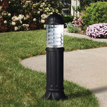 Load image into Gallery viewer, Fumagalli Sauro 800mm Black Bollard in Garden
