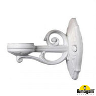 Fumagalli Bisso White Outdoor Wall Bracket, LHECIFMBISSOWBW, Outdoor Wall Bracket,