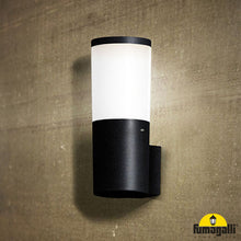 Load image into Gallery viewer, Fumagalli Amelia Wall Light Black c/w 8W LED In Use
