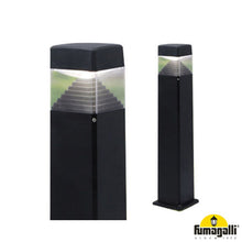Load image into Gallery viewer, Fumagalli Ester 800mm LED Bollard Black Duo Display
