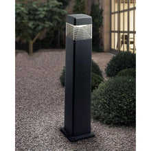 Load image into Gallery viewer, Fumagalli Ester 800mm LED Bollard Black In Use
