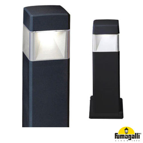 Fumagalli Elisa 500mm LED Bollard Black