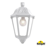 Fumagalli Iesse Classic Half Lantern E27 White, LHECIFMIESSEWH, Outdoor Wall Light, 
