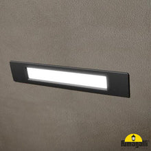 Load image into Gallery viewer, Fumagalli Nina 270 11W LED Wall / Brick Light Black
