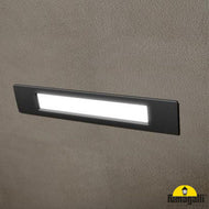 Fumagalli Nina 270 11W LED Wall / Brick Light Black