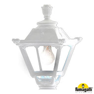 Fumagalli Golia White Lantern Head, LHECIFMQ23000WX, Outdoor Lantern Head,