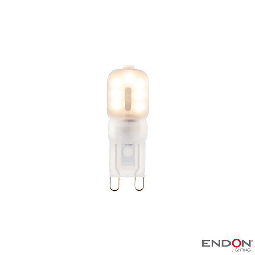Endon 2.5W LED G9 Dimmable Lamp Warm White On