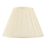 Carla Beige 18 Inch Box Pleat Shade, LHENDCARLA-18, lamp shade,