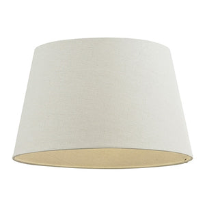 Cici 18" Shade Ivory Faux Linen